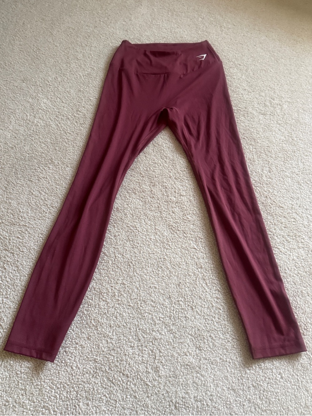 Gymshark maroon/wine colored Leggings